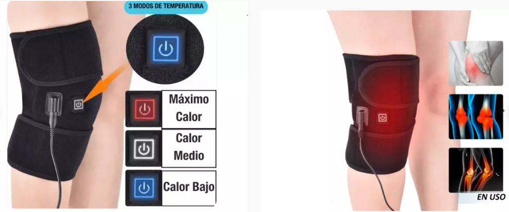 Rodillera Térmica con Calor Terapéutico